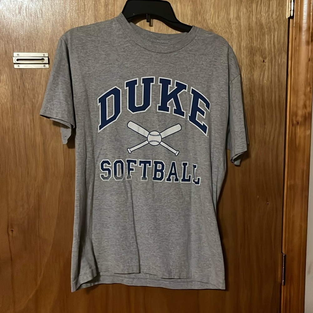 Duke Softball T-Shirt. Size Medium.